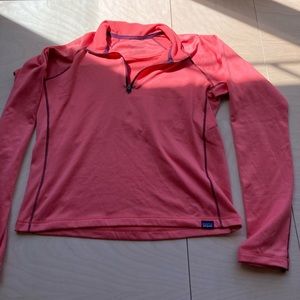 Patagonia coral Quarter zip